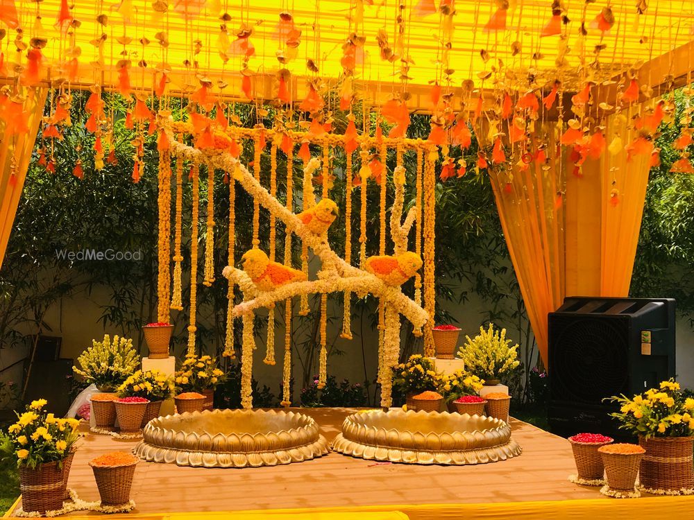 Haldi decoration Jaipur