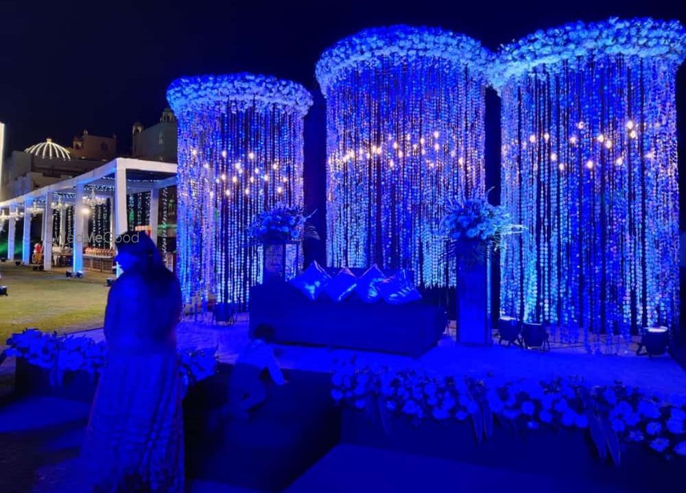 Sangeet stage decoration Jaipur