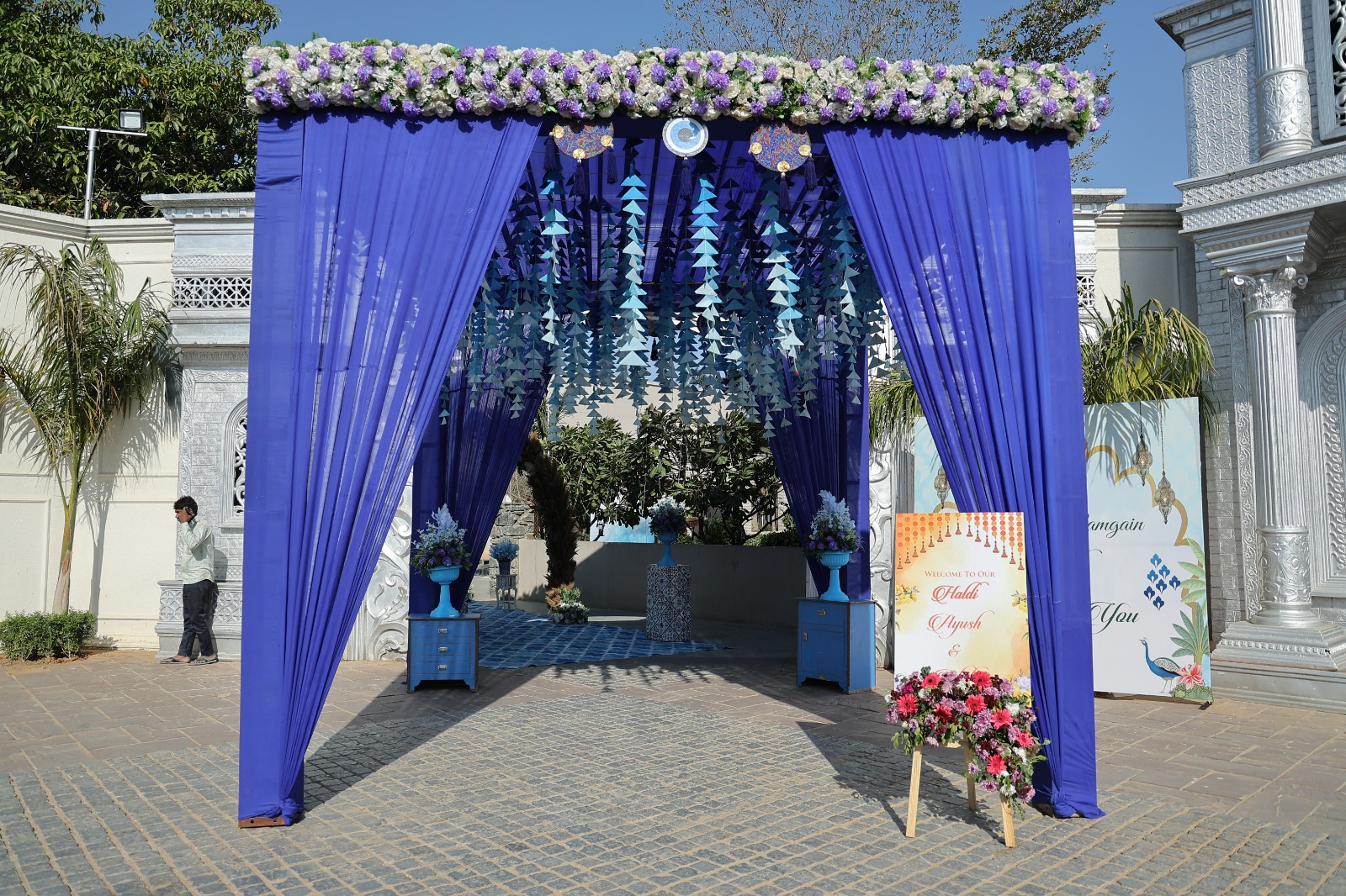 Luxury wedding decor