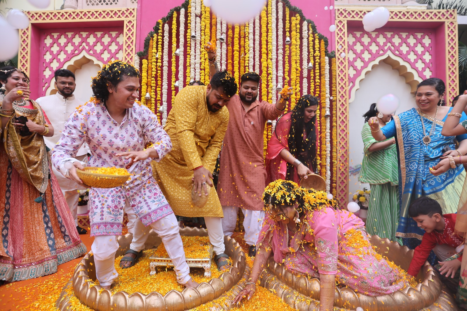 Haldi Decoration Jaipur – Fresh & Traditional Setups